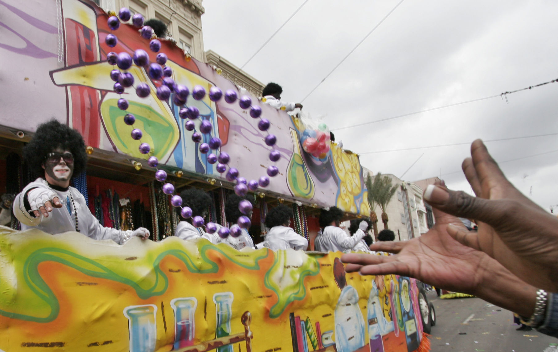APTOPIX Mardi Gras